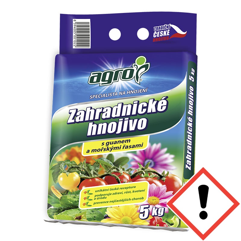 AGRO Zahradnické hnojivo 5 kg