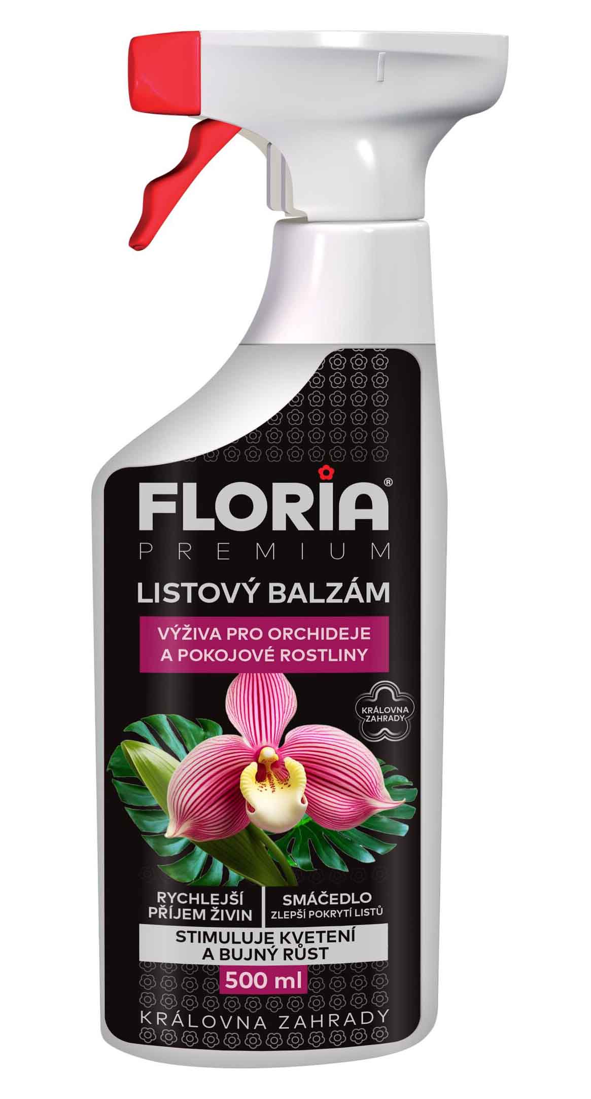 FLORIA PREMIUM Listová výživa pro orchideje aj. pokojové rostliny 500 ml