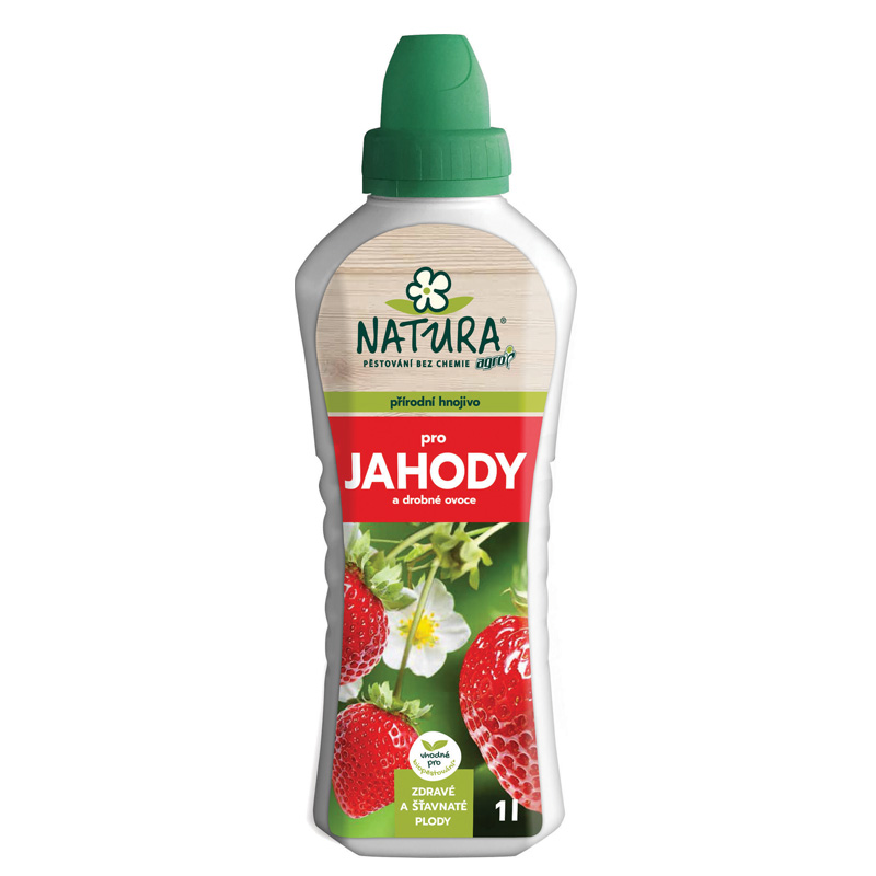 NATURA Přírodní hnojivo pro jahody a drobné ovoce 1 l