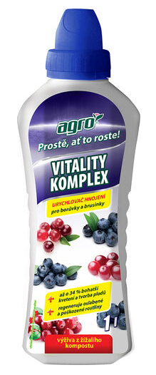AGRO Vitality komplex borůvky a brusinky 1 l