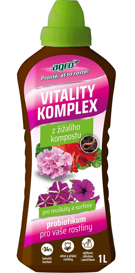 AGRO Vitality komplex Muškát a surfinie 1 l
