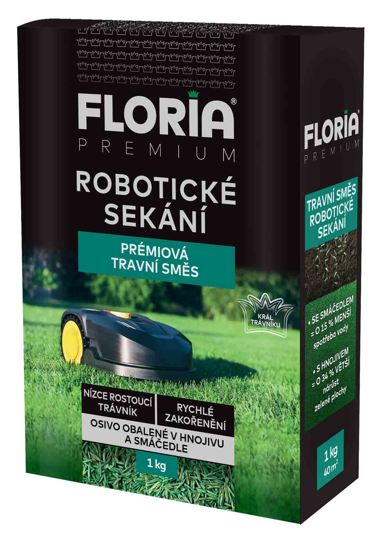 FLORIA PREMIUM Travní směs Robotické sekání 1 kg