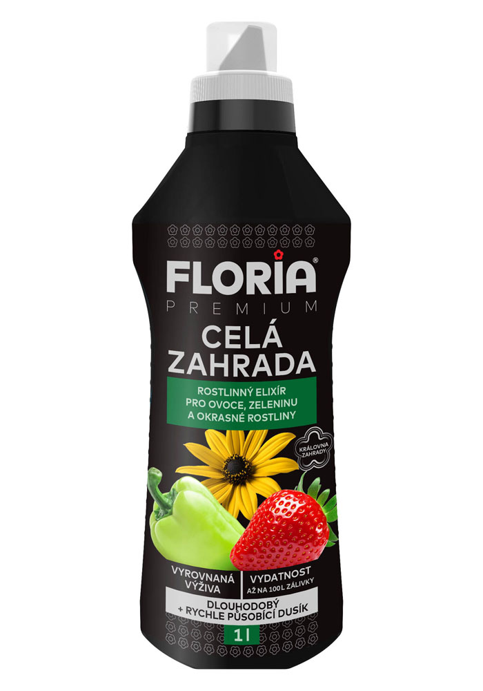 FLORIA PREMIUM Kapalné hnojivo Celá zahrada 1 l