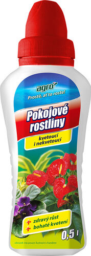 AGRO kapalné hnojivo pro pokojové rostliny 0,5 l 